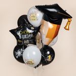 Шар (35''/89 см) Фигура, Карандаш на Выпускной, 1 шт.