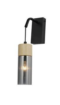 74803/1W BLACK+WOOD (1/5) Настенный светильник RL