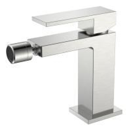 Смеситель для биде Boheme Qubic Brushed Nickel 476-NB