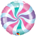 Шар Фольгированный Леденец Мульти пастель (Ассорти)