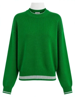 Джемпер женский QOZA, зелёный, р.xs-l