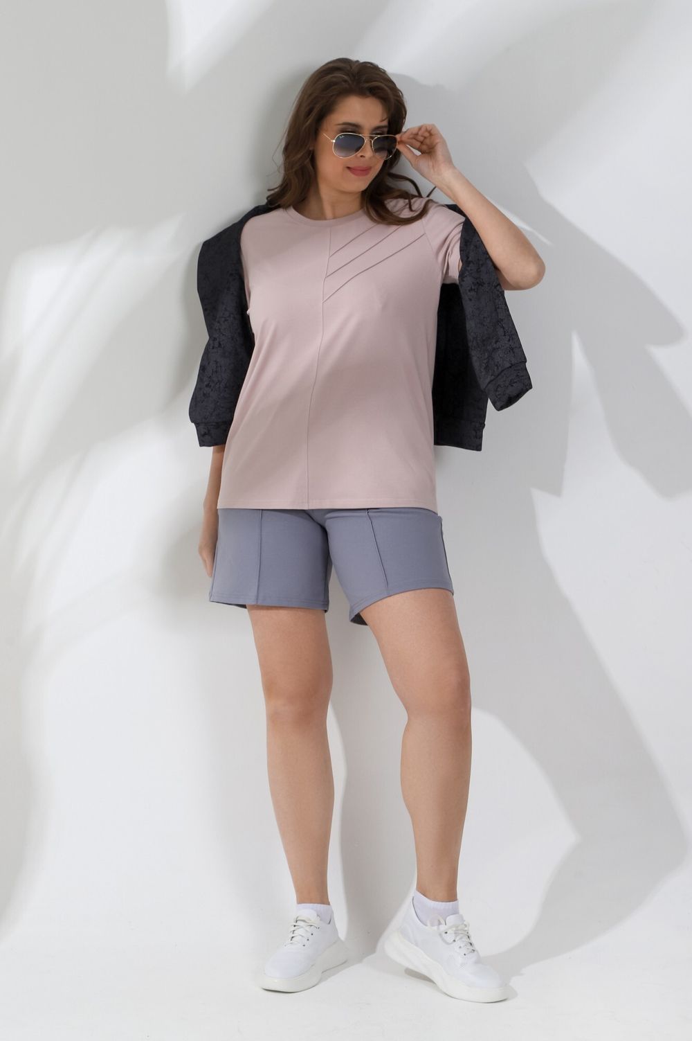 Футболка Отпуск-6 Виотекс ПУДРОВЫЙ