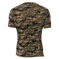 Теннисная футболка Hydrogen Printed Second Skin Tee Man - Green