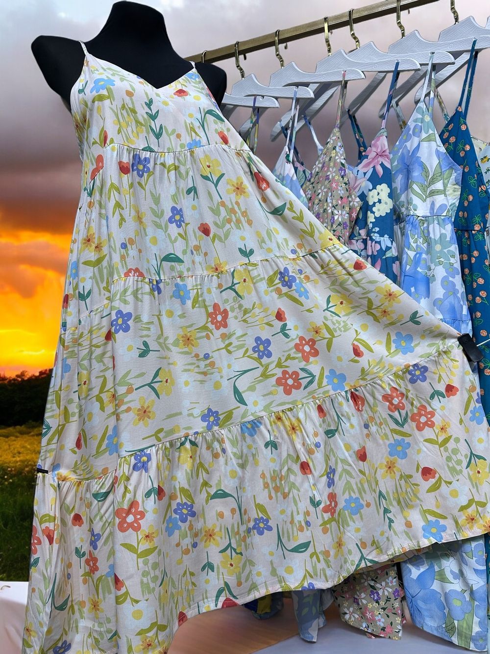 ДО ШТАПЕЛЬ Сарафан Люкс На Запах