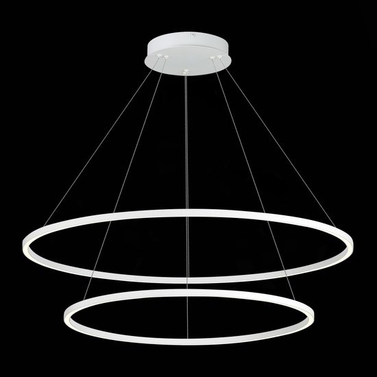 ST605.503.91 Cветильник подвесной SMART ST-Luce Белый/Белый LED 1*91W 2800-6500K AURA