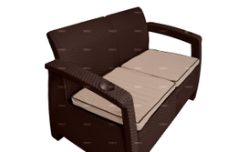 Мебель Tweet Диван 2-х местный, венге