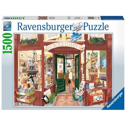 Ravensburger - Пазл Wordsmith&#39;s Bookshop 1500 шт. 168217