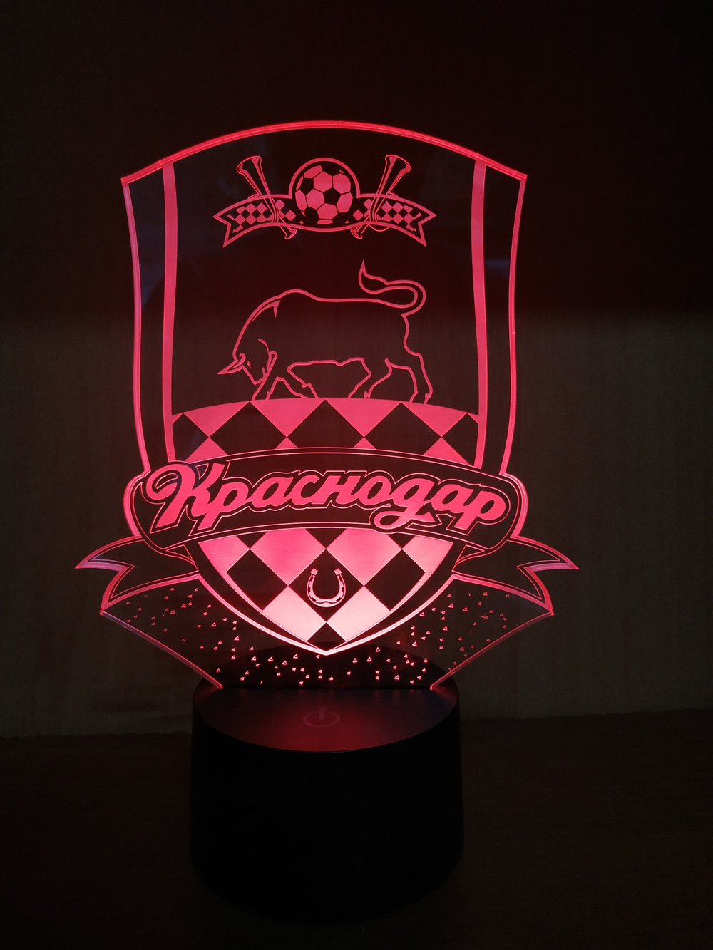 3Д-светильник "ФК Краснодар"