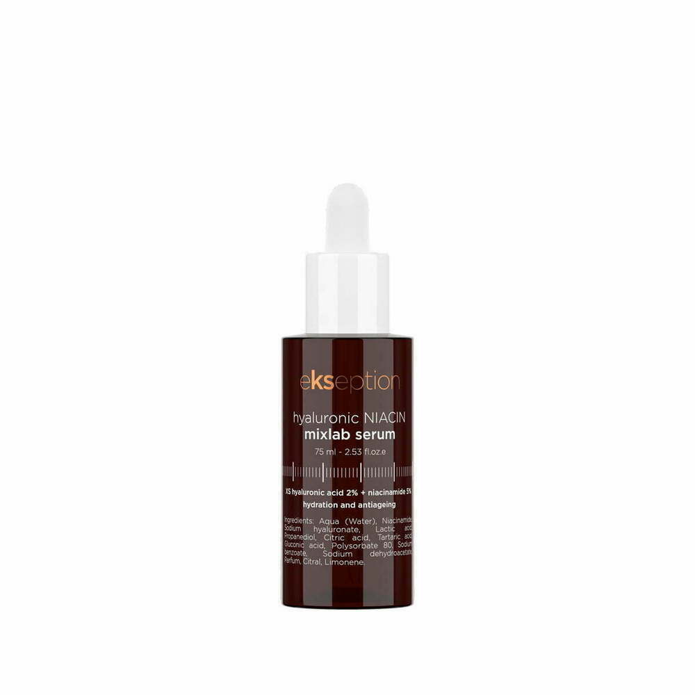 Ekseption Hyaluronic Niacin Mixlab Serum Сыворотка с гиалуроновой кислотой и ниацинамидом 75 мл