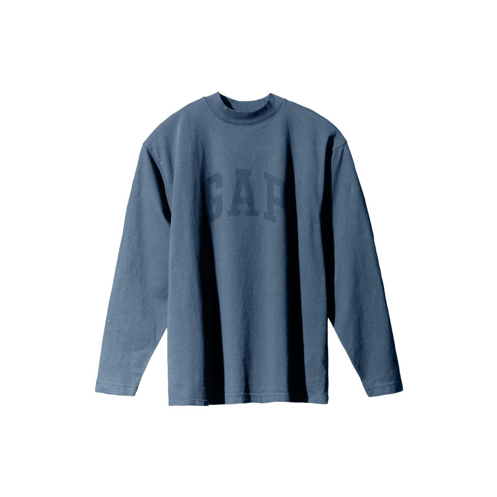 YEEZY x Gap x Balenciaga Dove Longsleeve Tee, темно‑синий