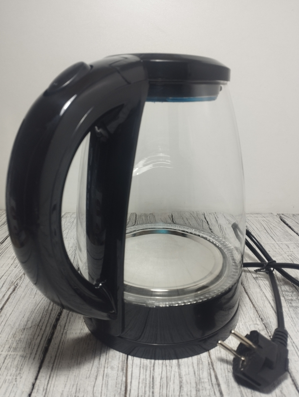 Чайник 1,8л стекл черн пластик LEDMaxtronic 1800Вт 412 MAX