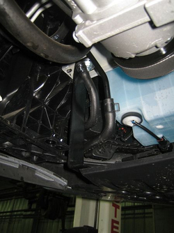 Защита картера двигателя, КПП (2 мм, сталь) для Hyundai Sonata 2010-2014 (V = 2.0; 2.4), Hyundai Grandeur 2011-2016 (V = 3.0 AT) Sheriff.10.1923