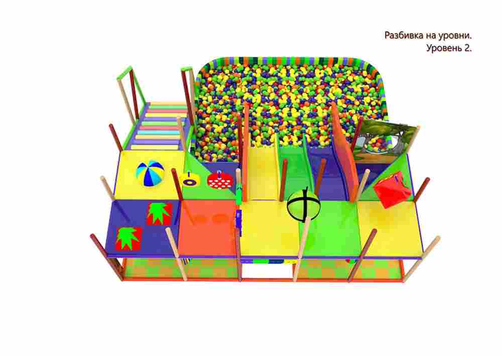 Детский игровой лабиринт «Лабиринт чудес»