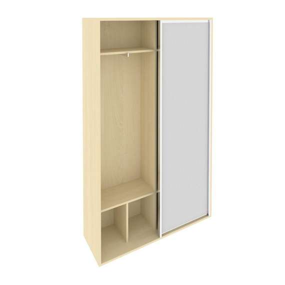 Light Прихожая-купе комбинированная (дверь-1 шт.-зеркало) С-ПК-39 Клен 1200*390*2050