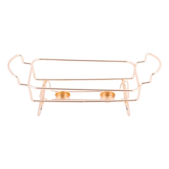 Мармит керамический 1,3 л. с позолотой Kamille KM-6416 прямоугольный 30,5х19х6 см.