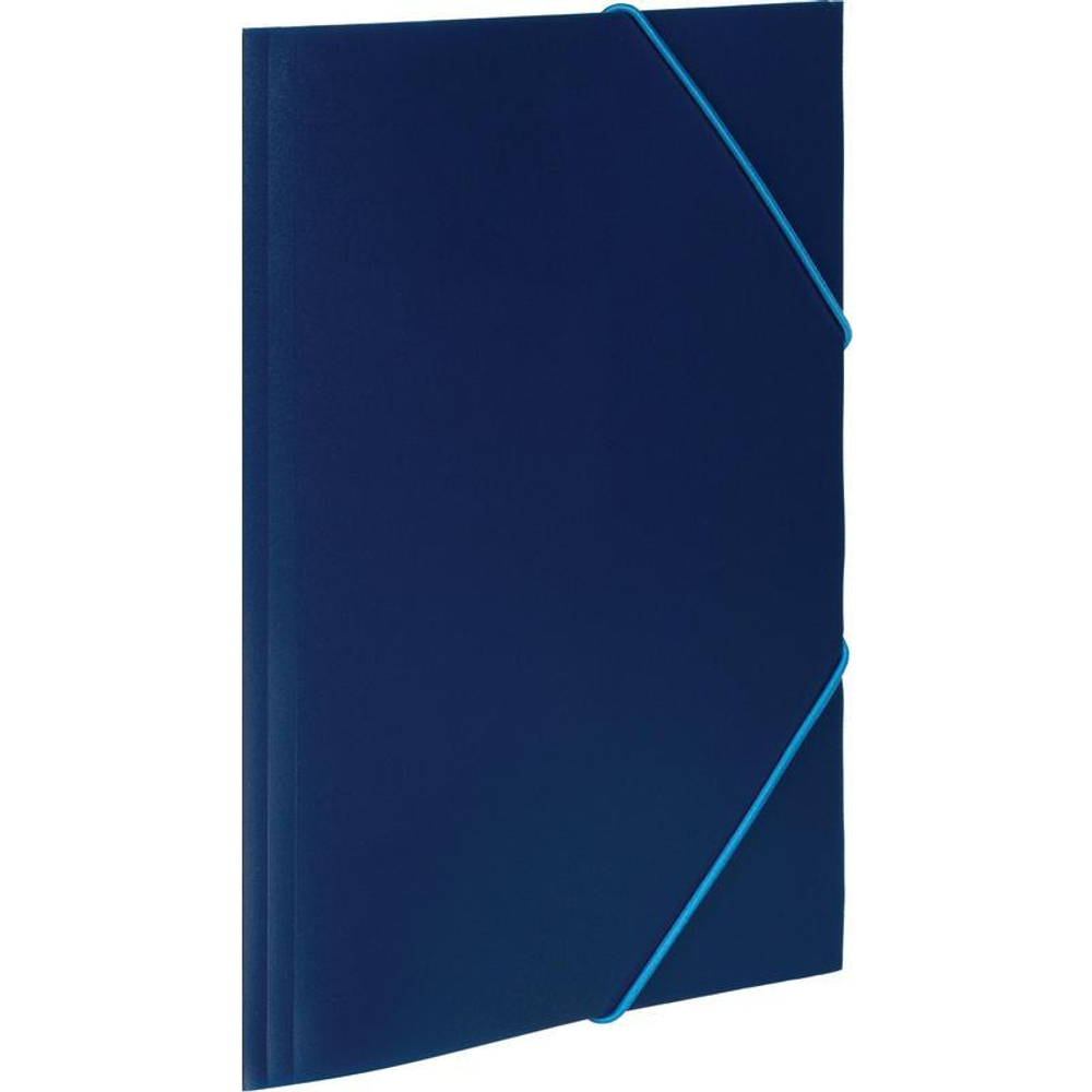 Папка на резинке Attache Economy, А4, 500мкм, синяя