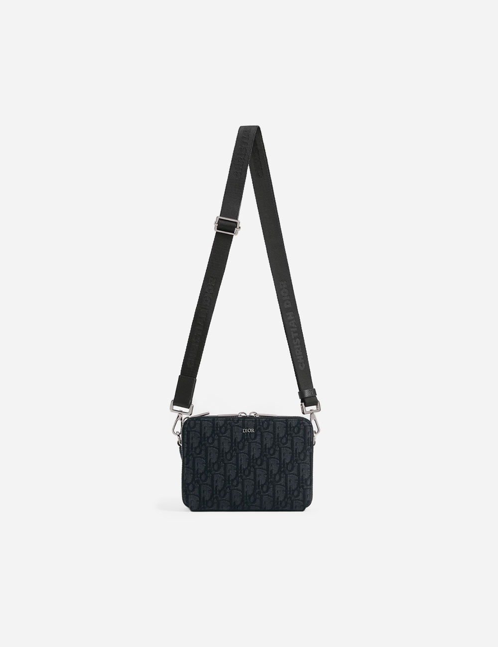 Клатч Dior Zipped Pouch "Black"