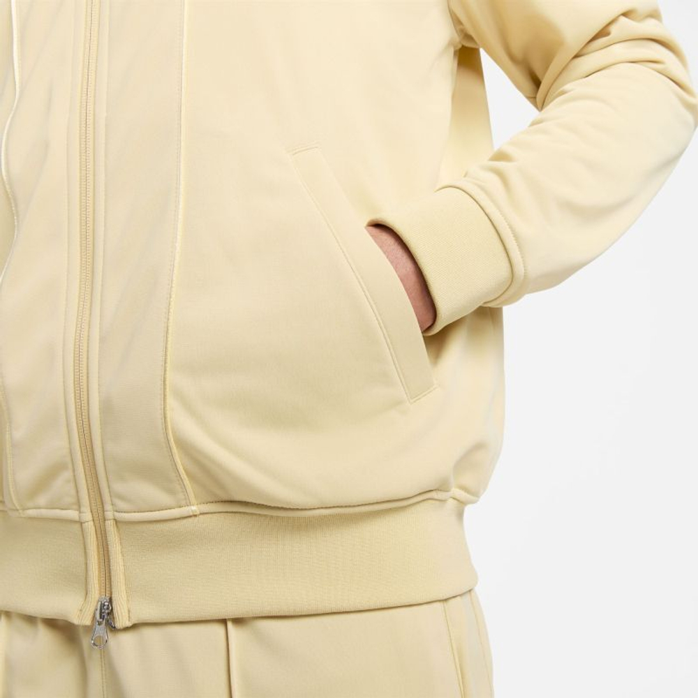 Мужская теннисная кофта Nike Court Heritage Suit Jacket - team gold