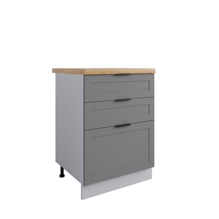 Кухня Модуль СЯБ 600 Норма Перо Смоки