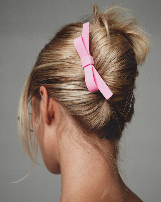 Бант "Стрекоза" розовый