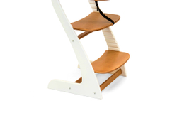 Детский растущий регулируемый стул Бельмарко Усура Белый-Дерево