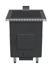 Дровяная печь для казана встраиваемая Ontario, сталь, шамотный кирпич, 80x57.5х63.3 см