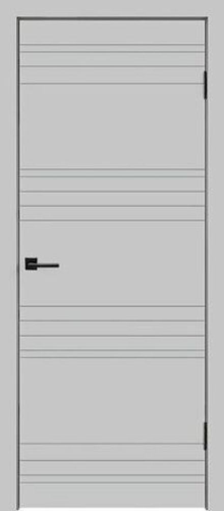 Межкомнатная дверь Velldoris Scandi N Эмаль светло-серая