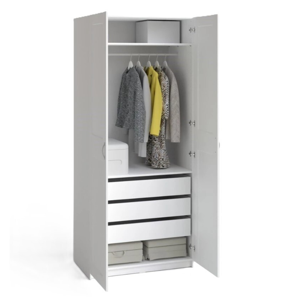 Стеллаж МАКС 75х58х233 белый