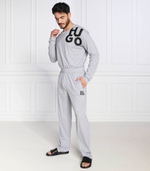 пижамы tagged long set Hugo Bodywear - серый(50478927)