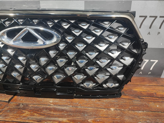 Решетка радиатора Chery Tiggo 7 Pro Plug-in Hybrid 23-нв Б/У Оригинал 602002907AA