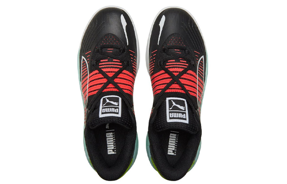 PUMA Fusion Nitro "Black Eggshell Blue"