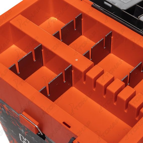 Ящик рыболовный зимний SHARK оранжевый (HS-IB-19-SHO) Helios