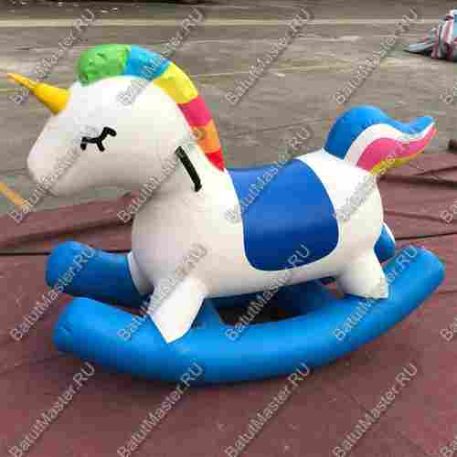 Надувная качалка «Единорог»