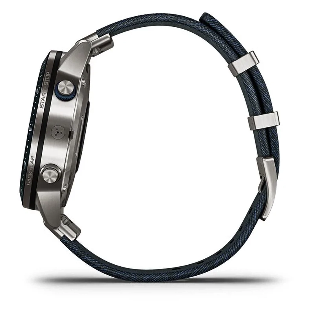 Спортивные титановые наручные часы GARMIN MARQ Captain, 010-02006-07