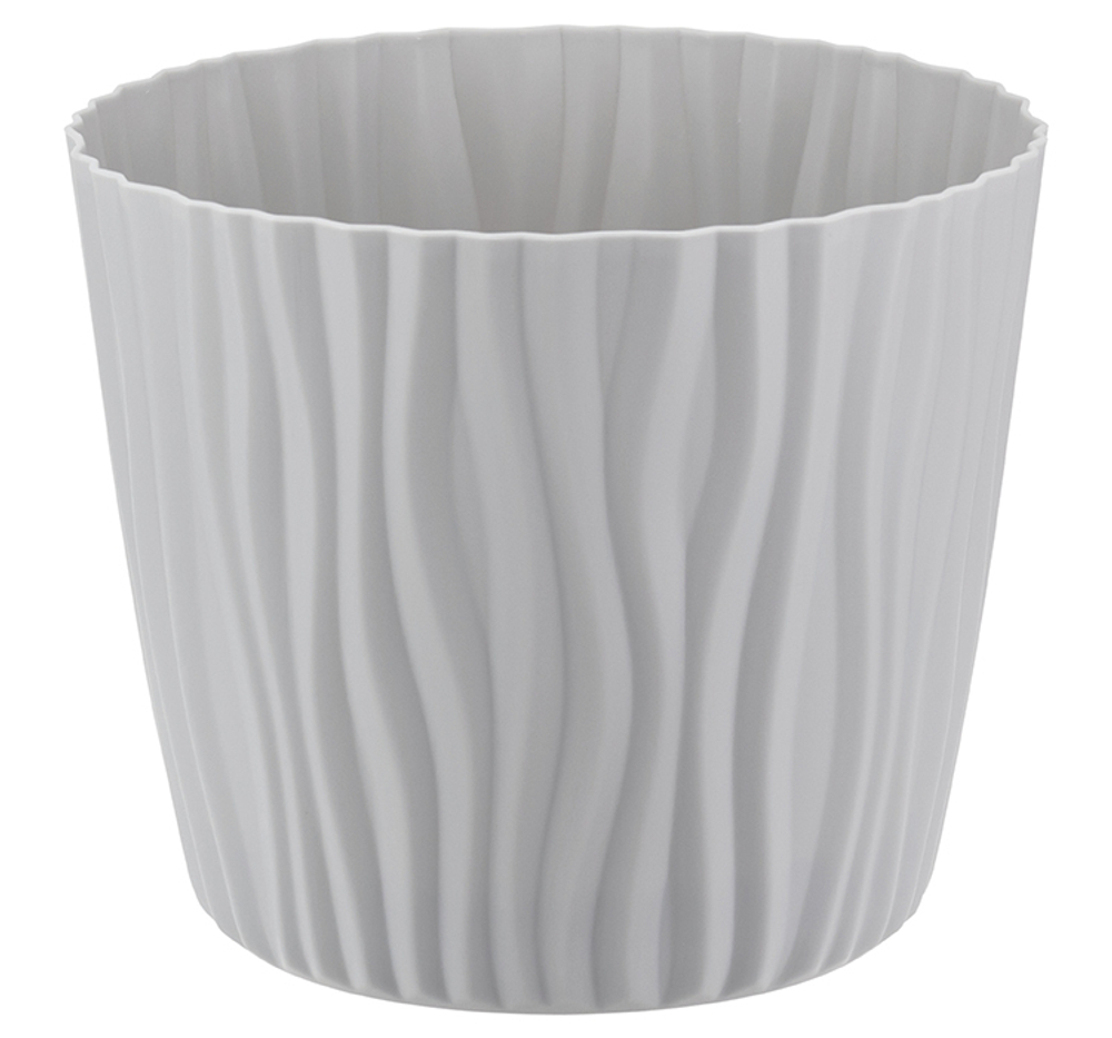 Кашпо ВОЛНА D200мм 4л с вкладышем М3189