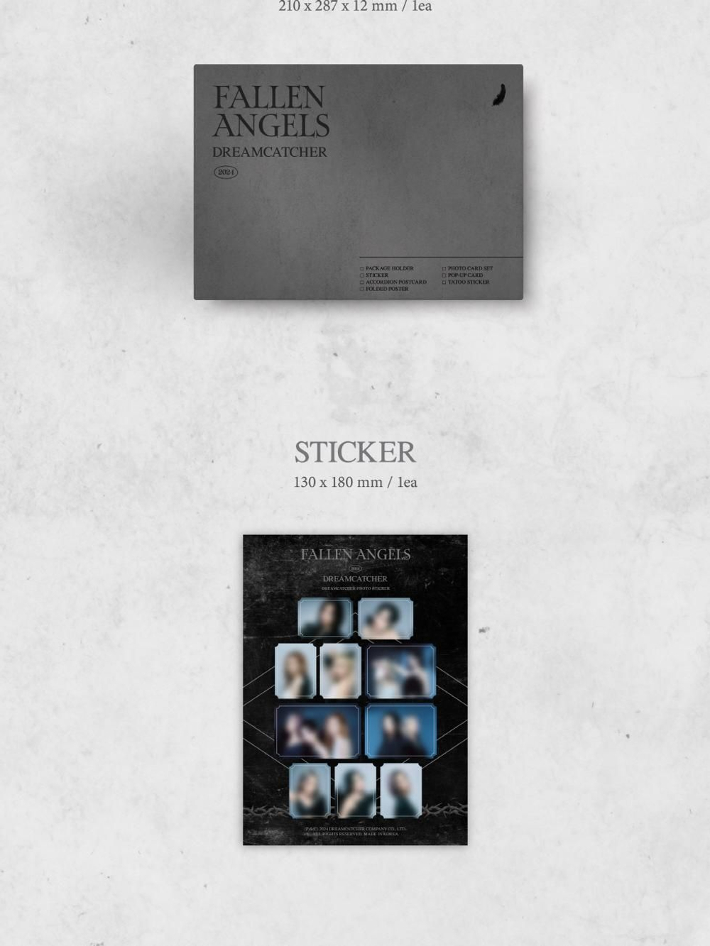 публикация DREAMCATCHER - FALLEN ANGELS OFFICIAL PHOTOBOOK