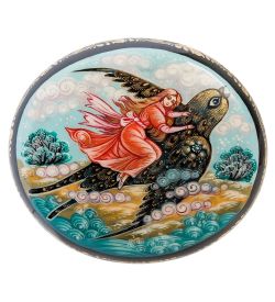 Народные промыслы ШК-45/49 Шкатулка «Дюймовочка» исп. Орлова