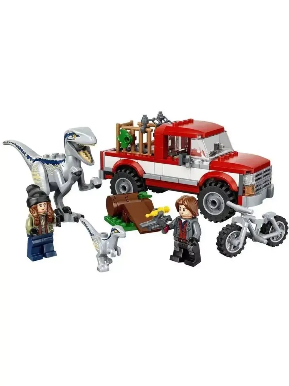 Конструктор Блу и поимка бета-велоцираптора 194 детали 7009