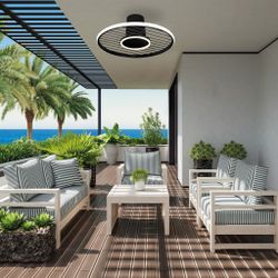 8721 Люстра потолочная-вентилятор SOHO