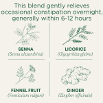 Traditional Medicinals, Organic Smooth Move®, оригинальный вкус с сенной, без кофеина, 16 упакованных чайных пакетиков, 32 г (1,13 унции)