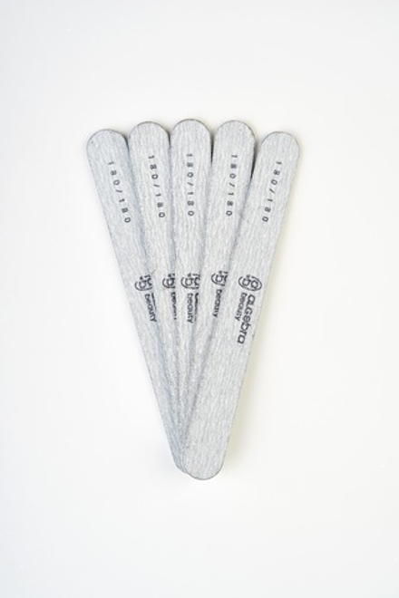 Пилки на деревянной основе, серые, размер М 50 шт