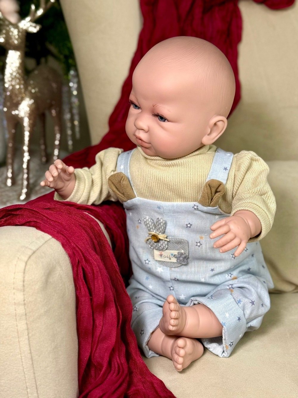 Кукла Berbesa мягконабивная 50см SAORO (5219S)