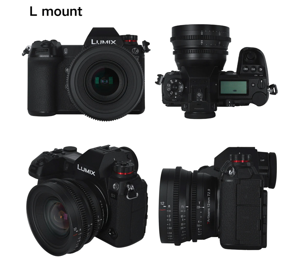 Объектив 7Artisans 12mm T2.9 L-Mount