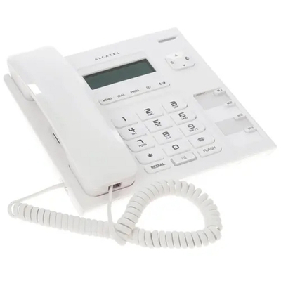 ALCATEL T56 white Телефон с функцией АОН [ATL1414738]
