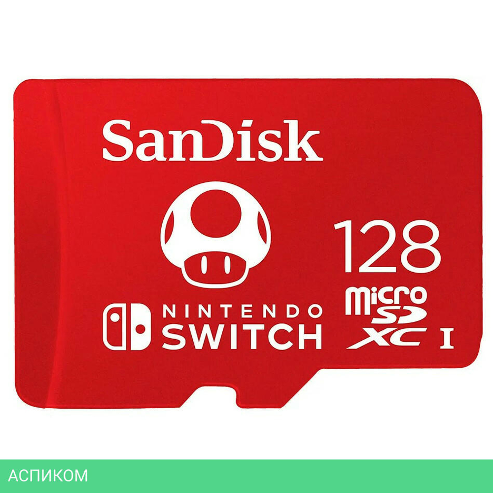 Карта памяти SanDisk Micro SDXC 128GB (SDSQXAO-128G-GN3ZN)