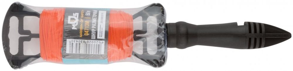 04713м Шнур разметочный нейлоновый на катушке // 50 м // MOS