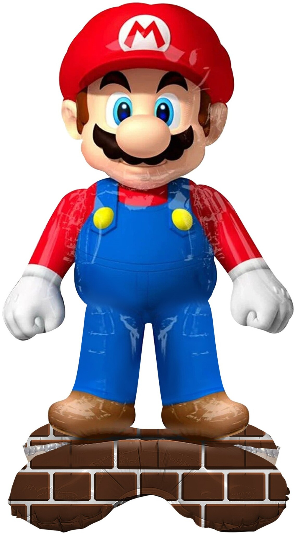 Фольгированная фигура в виде Супер Марио без гелия