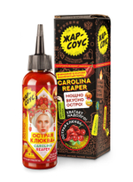 Острый соус КЛЮКВА Жар-соус клюквенный и перец Каролина Рипер (Carolina Reaper), 280 гр.