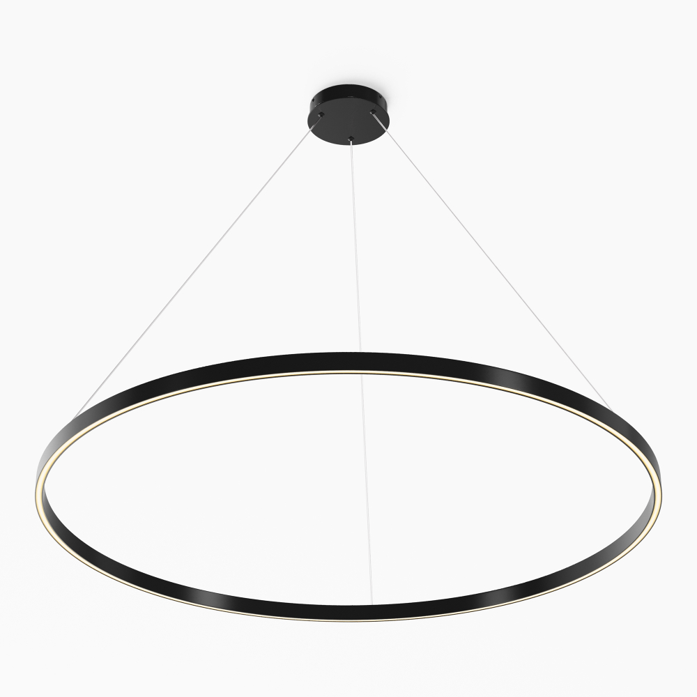 Подвесной светодиодный светильник Maytoni Rim MOD058PL-L65BK