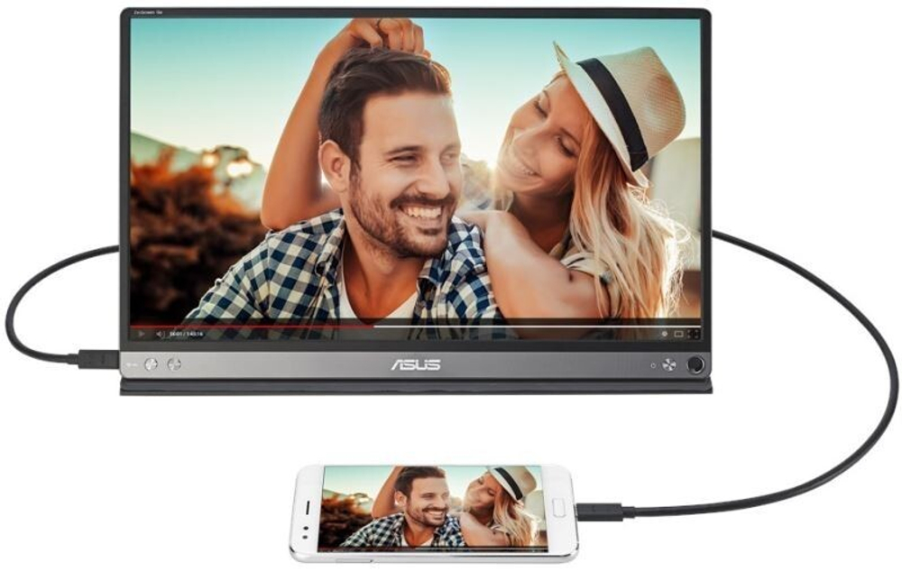 МОНИТОР 15.6" ASUS MB16AP Black